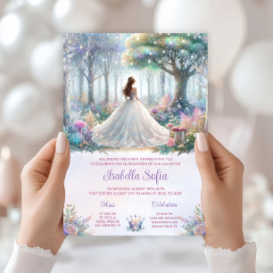 Invitation Fairytale Forest Quinceañera