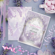 Fairytale Garden Quinceanera Lavande/Lilac ID1030