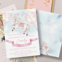 Fairytale Pony Stars Balloons Anniversaire Fille