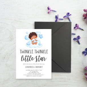 Invitation Fais Fais Petit Étoile Garçon