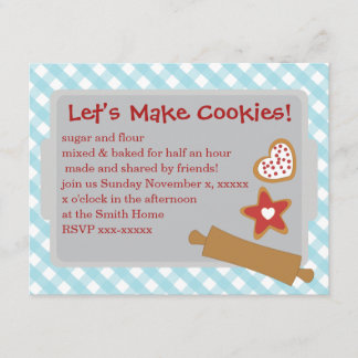 Invitation Faisons des cookies