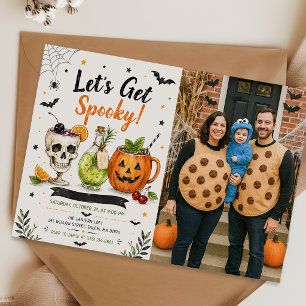 Invitation Faisons-nous une Halloween épouvantable Photo de f