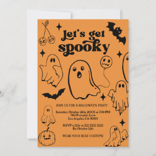 Invitation Faisons peur, soirée Halloween