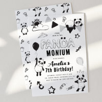 Faisons venir la Panda-Manie Fête d'anniversaire p
