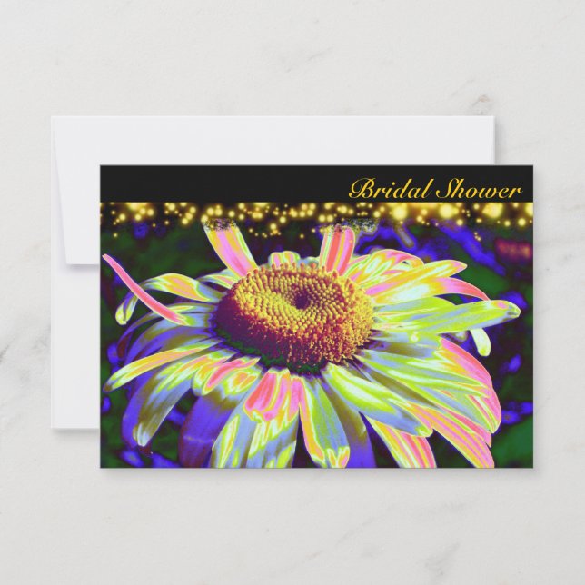 Invitation faite sur commande de Fête de la mariée (Devant)