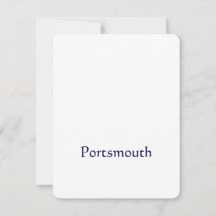 Invitation Faites votre marque 4,25" x 5,5" Arrondi