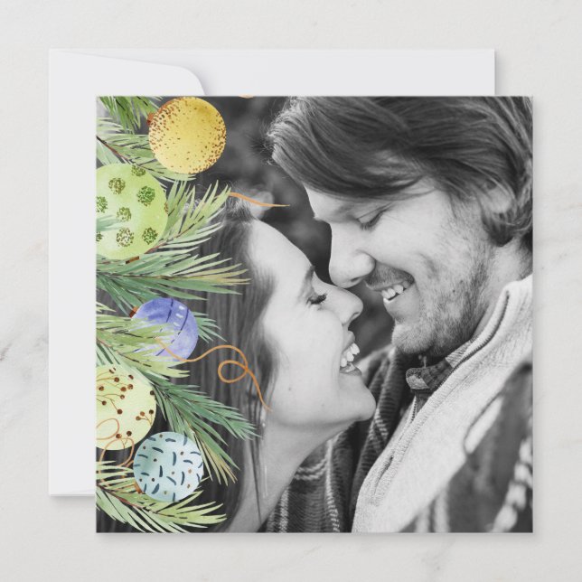 Invitation *~* Famille Affaires AP20 Fête de Noël (Devant)