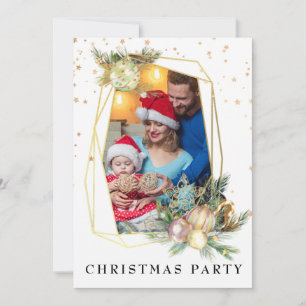 Invitation *~* Famille Photo Entreprise AP20 Fête de Noël