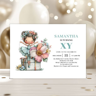 Invitation Fantaisie pour le 1er Anniversaire de l