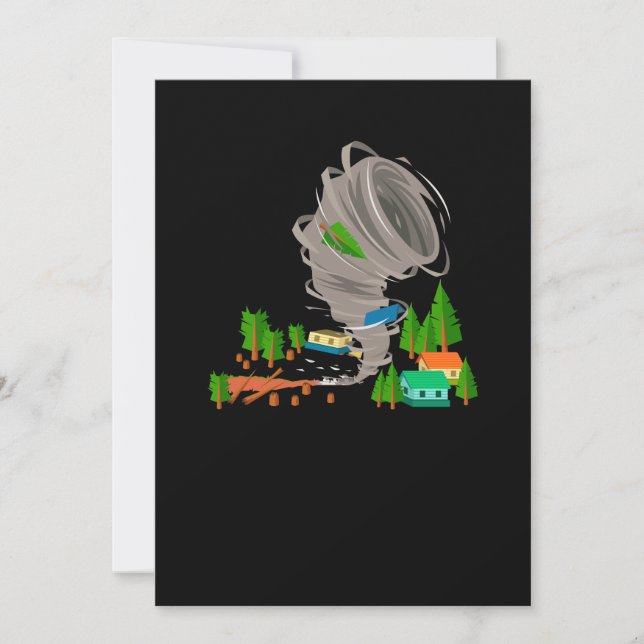 Invitation Fantastiques casseurs de tornades et de tempêtes (Devant)