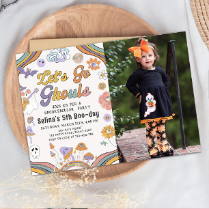 Invitation Fantôme Halloween Anniversaire Super Allons Gouls
