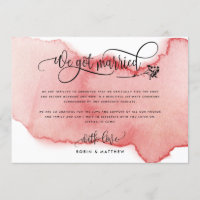 Fard, Nous nous sommes mariés Annonce de mariage