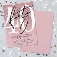 Fard Rose Gold Pailleté Rose 40e Anniversaire