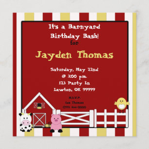Invitation farm2 la copie, c'est un coup d'anniversaire de