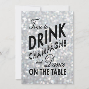 Invitation fascinante de fiançailles de Hollywood