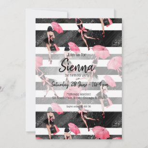 Invitation Fashion girly