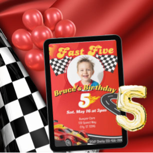 Invitation Fast Five, Picture Racing 5e anniversaire