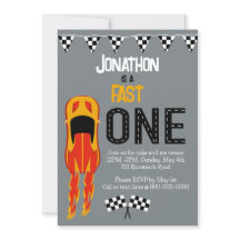 Fast ONE racecar thème 1er anniversaire fête