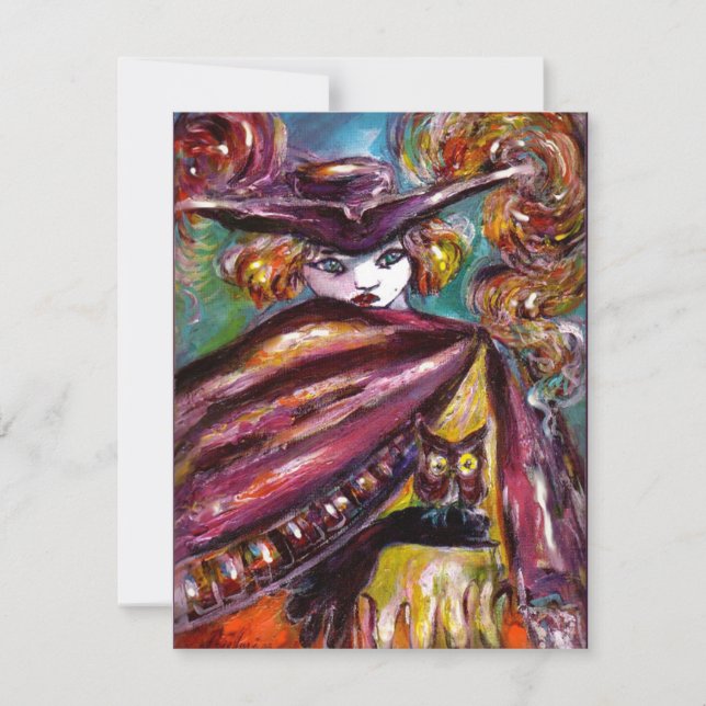 Invitation FAUST/ Masque mystérieux avec Tricorn Costume Part (Devant)