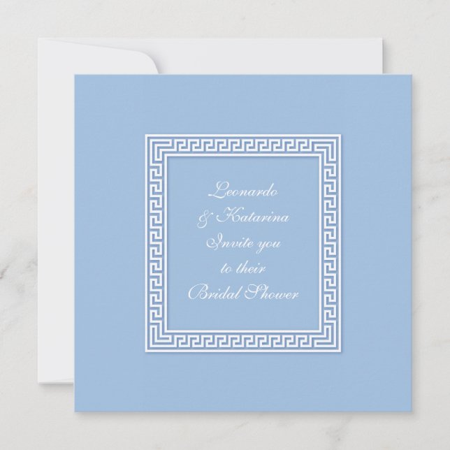 Invitation Faux jasperware (Devant)