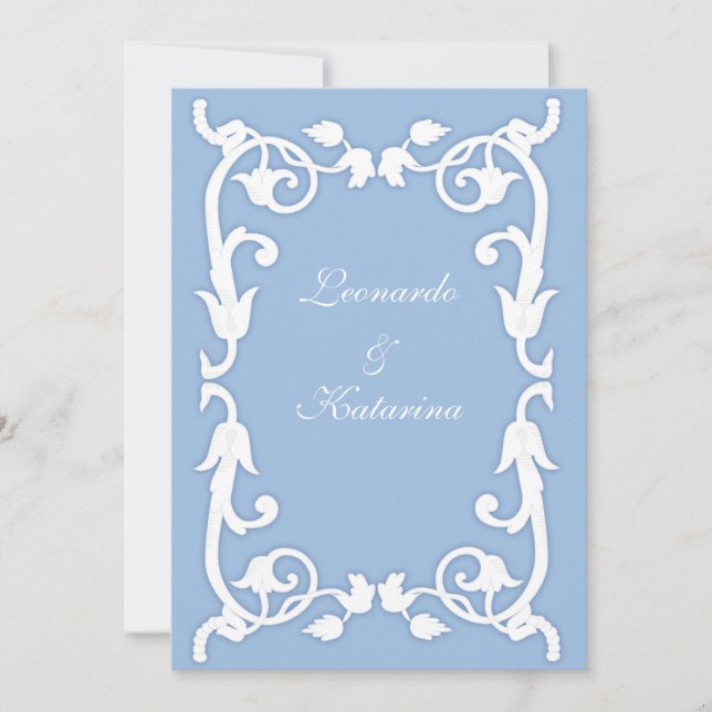 Invitation Faux Jasperware (Devant)