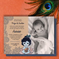 Faux Kraft Namkaran Baby Naming Ceremony