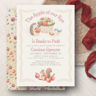 Invitation Faveur de nos Yeux Baby Shower