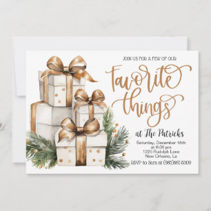 Invitation Favoris Things Party
