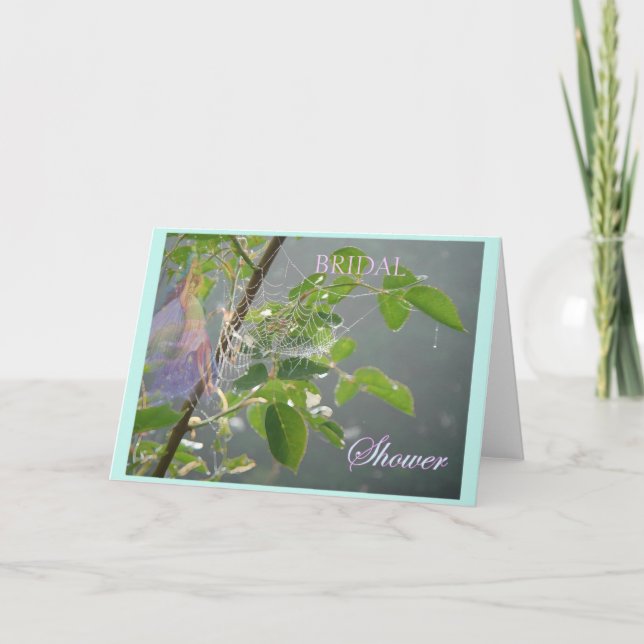 INVITATION FÉE D'INVITATION DE FÊTE DE LA MARIÉE (Devant)