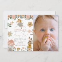 Fée rose rouille Premier anniversaire Photo
