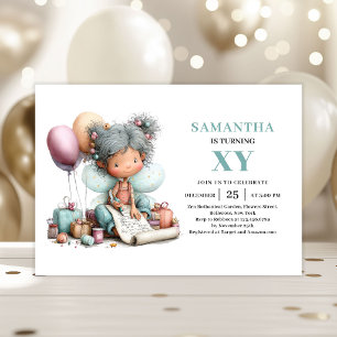 Invitation Féerique pour les 6 ans de la Mignonne