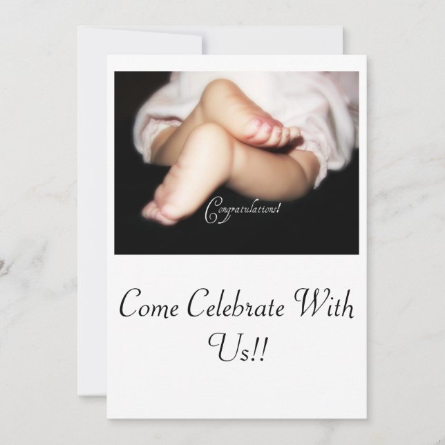 INVITATION FÉLICITATIONS (Devant)