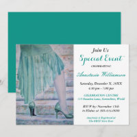 FÉLICITATIONS À L'INVITATION À LA SOIRÉE DE RÉUSSI