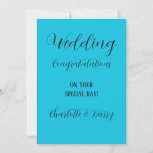 Invitation Félicitations à votre Mariage
