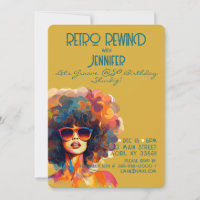 Female Retro Rewind 50e Anniversaire Shindig Party