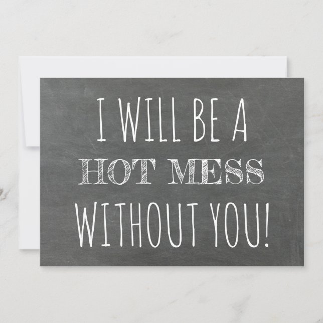 Invitation Femme d'honneur / Femme d'honneur (Devant)