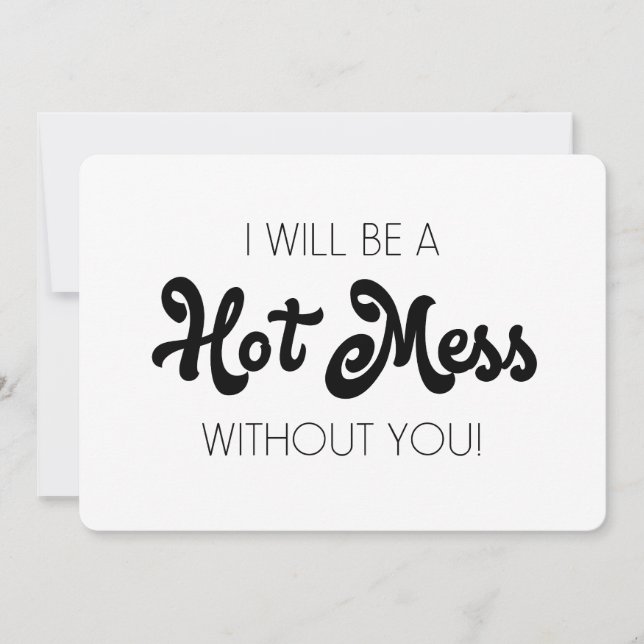 Invitation Femme d'honneur / Femme d'honneur (Devant)