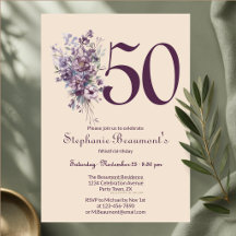 Femme Unique Fleur de Prune Crème 50e Anniversaire