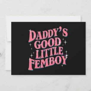 Invitation Femoby, le Gay pride LGBT de Daddy's Good Little F