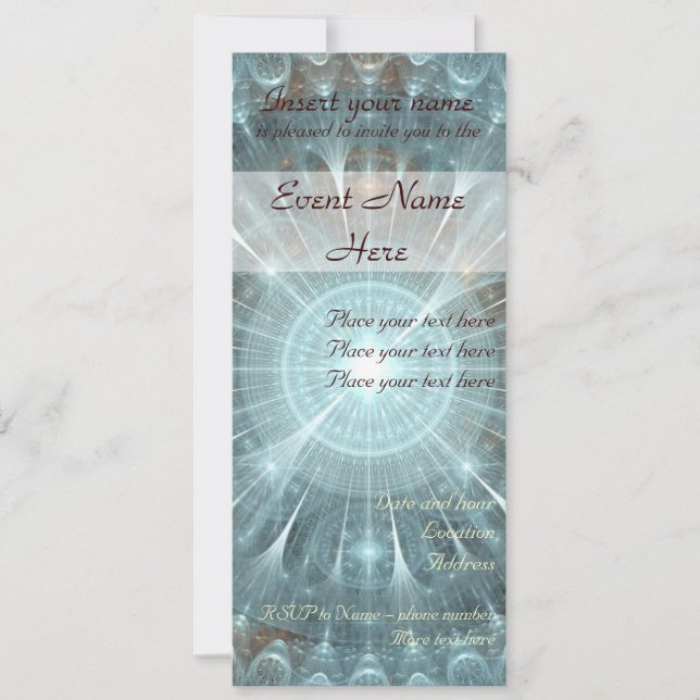 Invitation Fenêtre de la cathédrale de Noël (Devant)