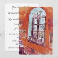 Fenêtre du Studio de Vincent van Gogh à l'Asile