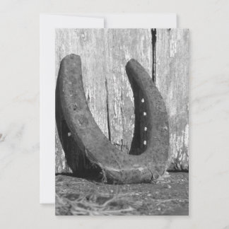 invitation fer à cheval