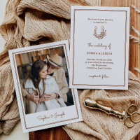 Fer à cheval floral | Photo Mariage occidental