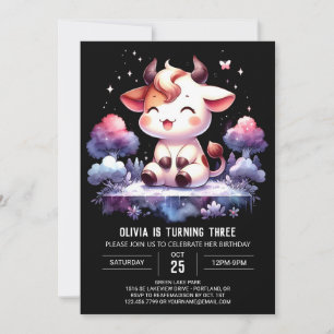 Invitation Ferme Imprimable Vache Anniversaire