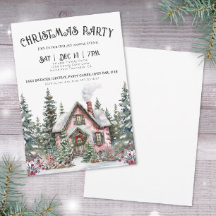 Invitation Festive Noël d'hiver