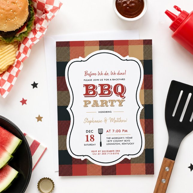 Invitation Fête BBQ (Créateur téléchargé)