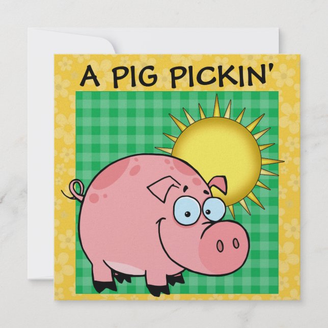 Invitation Fête / BBQ ! SRF (Devant)