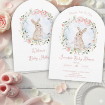 Fête bébé Couronne de fleurs sauvages et lapin de 