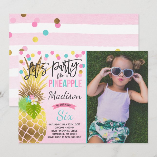 Invitation Fête Comme Un Anniversaire D'Anniversaire D'Annive (Devant / Derrière)