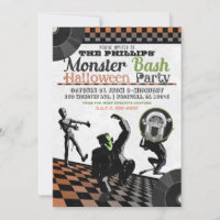 Fête Costumée Monstres Halloween Bash